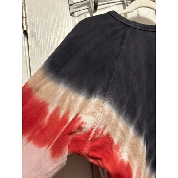DAYDREAMER Flying V Varsity Sweatshirt Tie Dye Women’s S Crew Neck Pullover Y2K - Picture 9 of 16